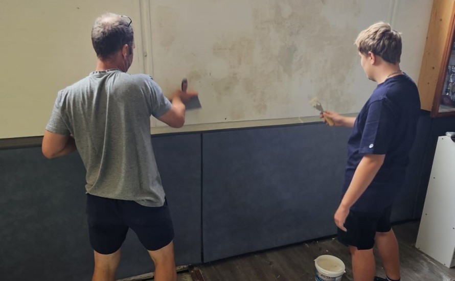Rénovations au Dojo